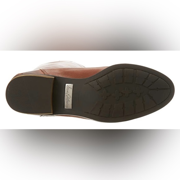 Sam Edelman Whiskey Leather Wide-Calf Riding Boots *NEW* size 8 - Picture 4 of 5